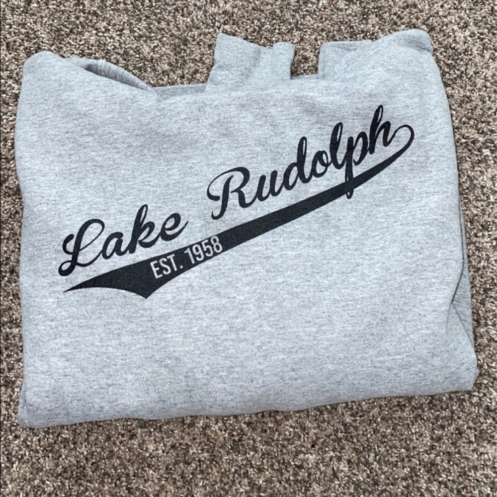 super cozy Lake Rudolf sweatshirt!